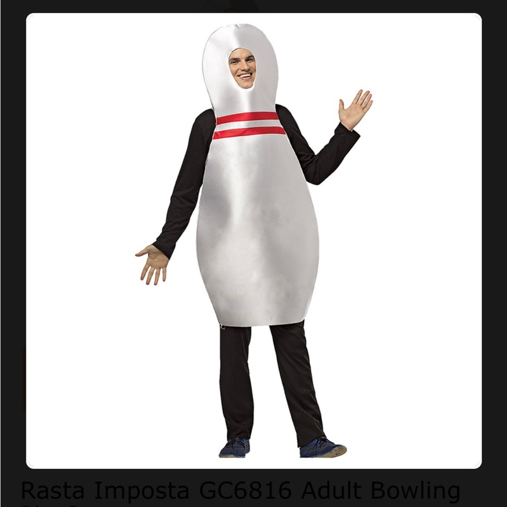 Funny Bowling Pin Costume